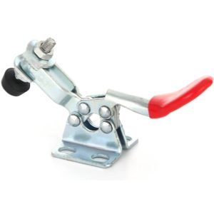 201 Horizontal Toggle Clamps Steel Antislip Grip Quick Release Hand Tool