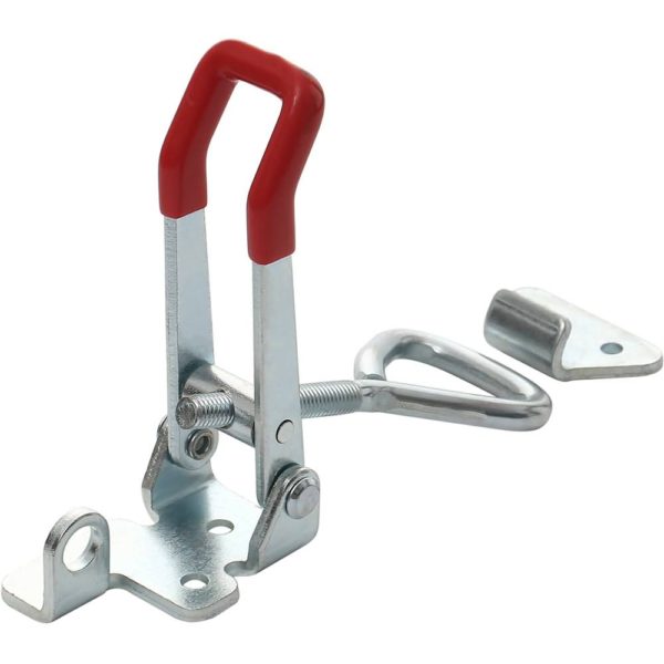 ohcoolstule Hand Tool Toggle Latch Clamp 4003 Zinc Plating Toggle Triangular Shaped Lever Quick Fixture Toggle Clamp 