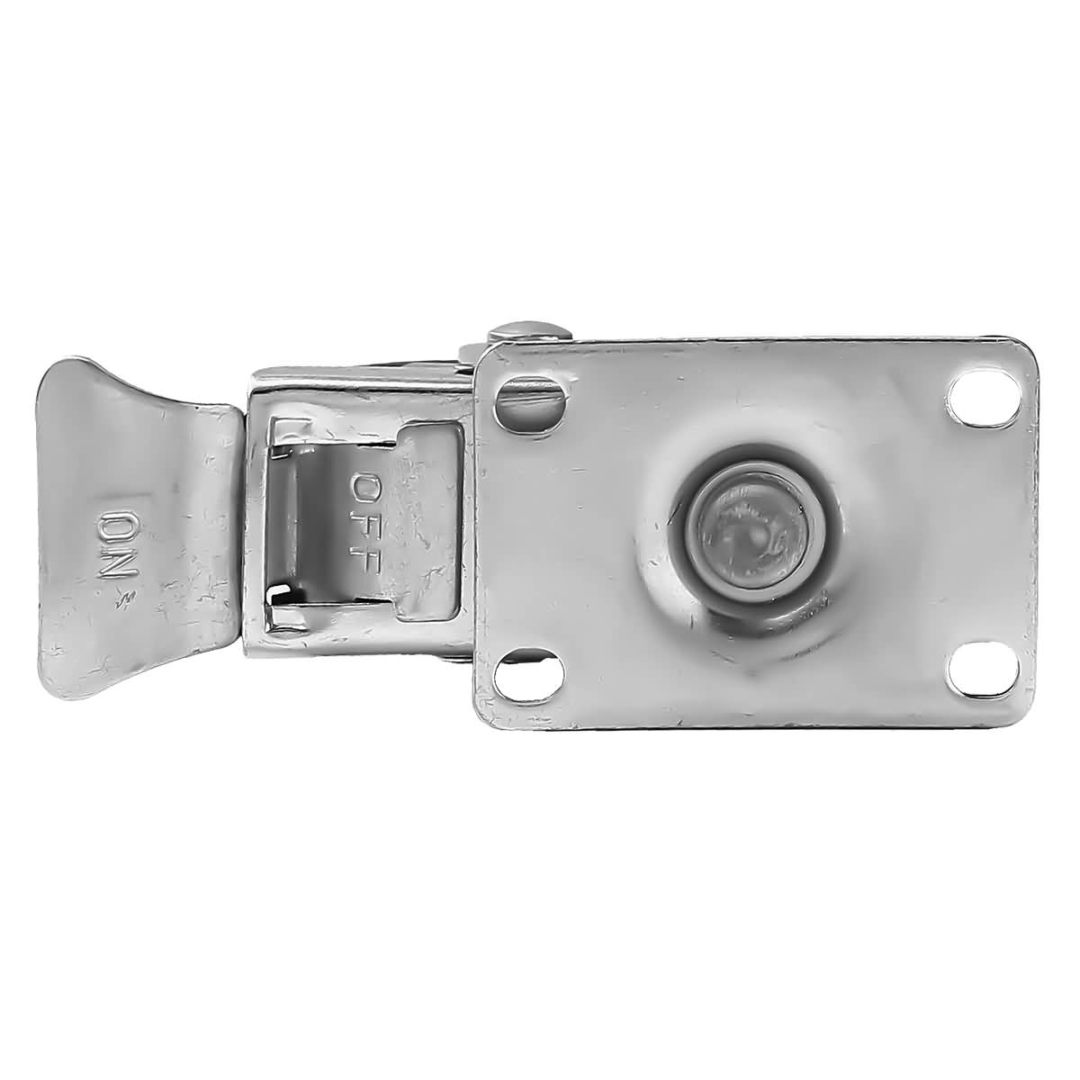 4 Pack 3 inch Grey All Terrain Tyre Veins PU Swivel Caster With Brake